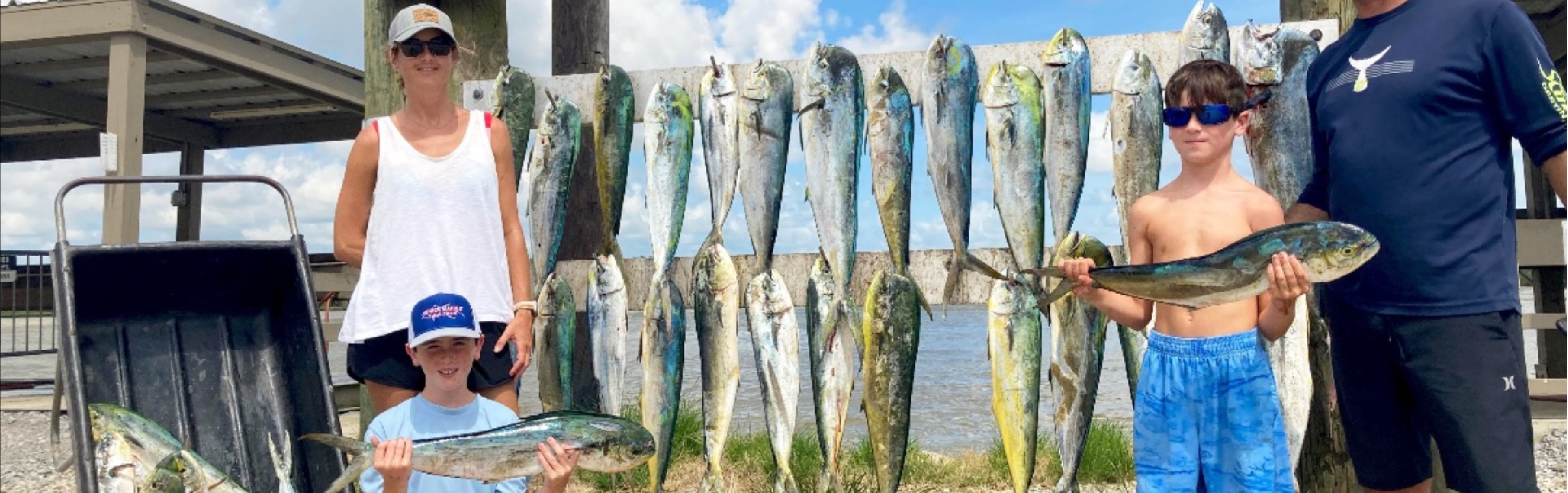 Mahi-Mahi fishing charters in Venice, Louisiana