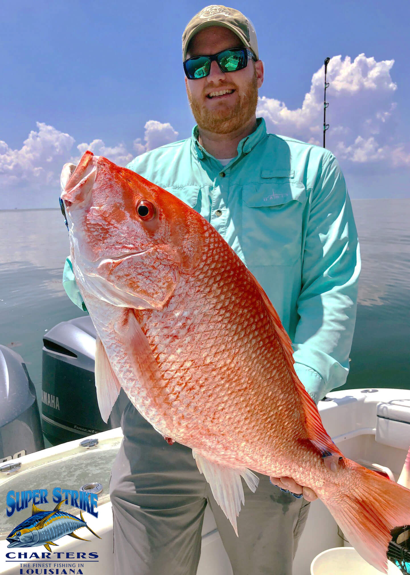 Red snapper fishing charter