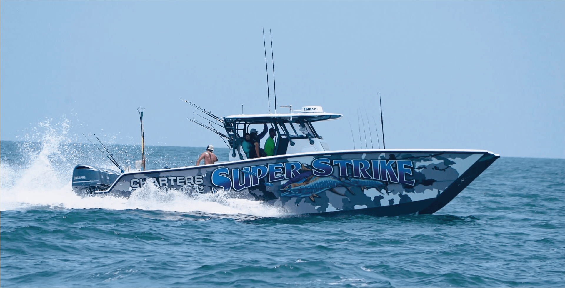 Contact Superstrike Charters for fishing charters