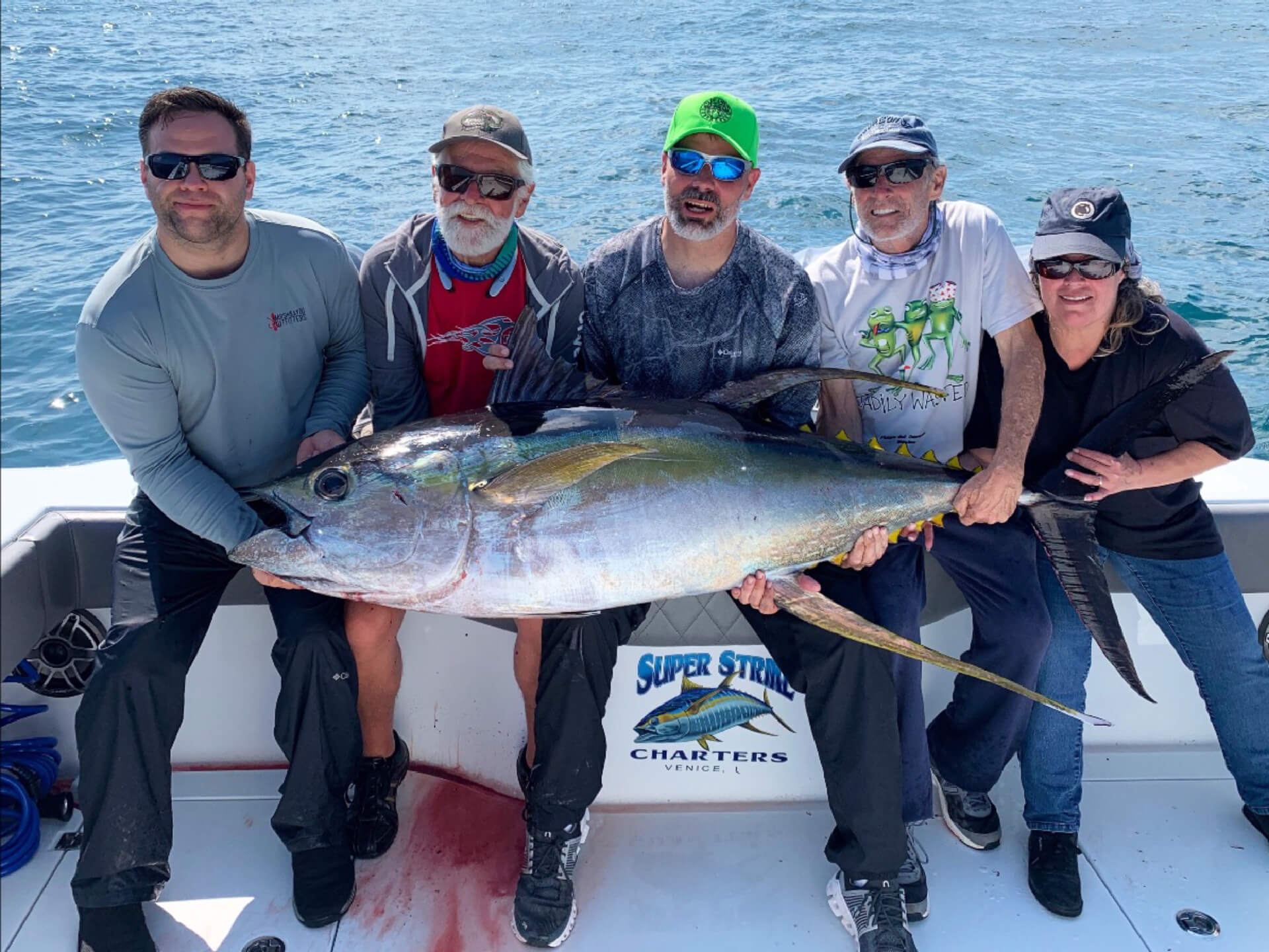 Yellowfin Tuna caught on Deep Sea Fishing Charter in Venice, Louisiana